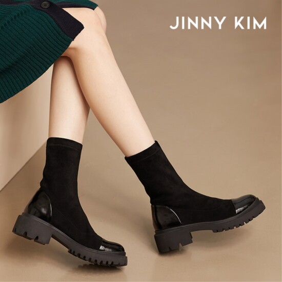 [지니킴(슈즈)]ZIZI 지지 앵클 부츠 4cm