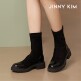 [지니킴(슈즈)]ZIZI 지지 앵클 부츠 4cm