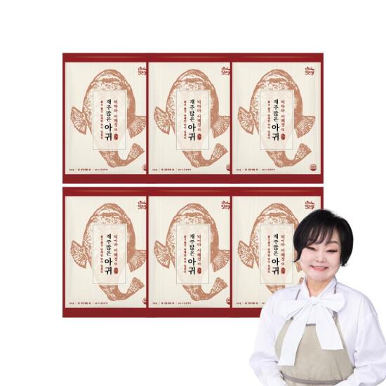 [키친스토리]빅마마 재주많은 손질아귀 500g x6팩(내장 포함, 총 3kg)