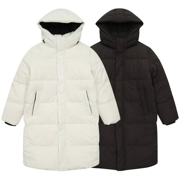 에꼴리에 (패플) [에꼴리에]유니 스탠다드 롱다운 점퍼