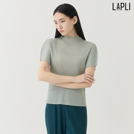 [플리츠미]멜로우 플리츠 블라우스 HPBLM024G22