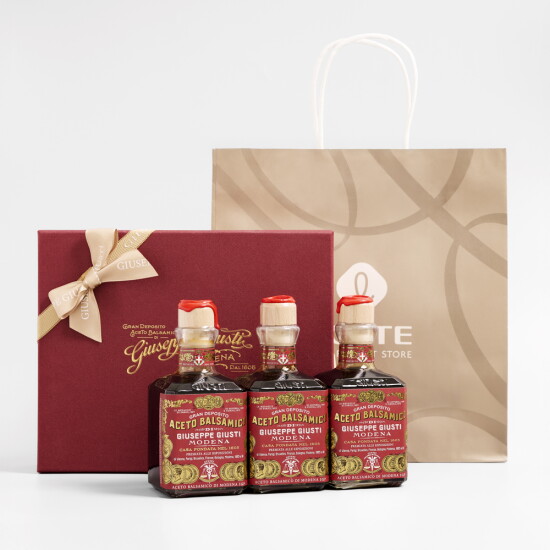 [구스토이탈리아](주세페주스티)3메달 큐빅 발사믹 식초 250ml×3개 세트