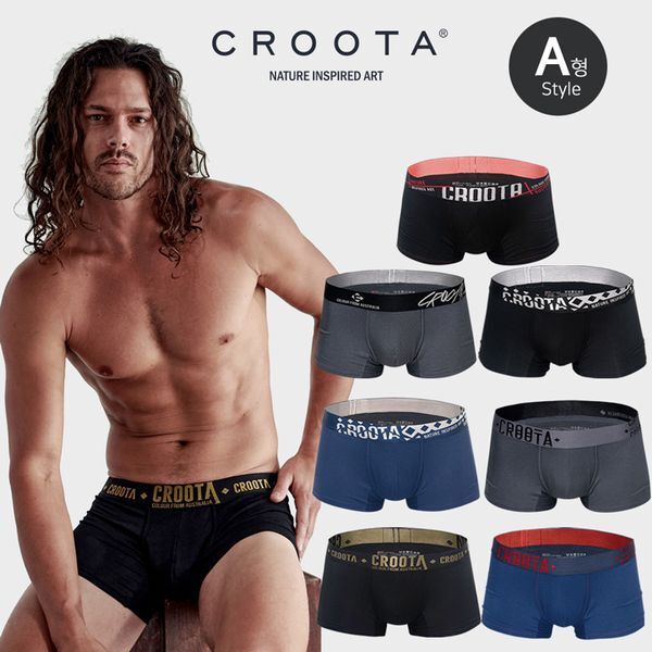 기타브랜드 [하프클럽/크루타]22~23년 신상품 크루타 드로즈 NASA 기술소재 기능성 남자팬티 7장세트 A형