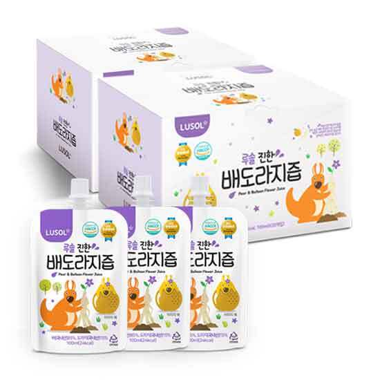 [L][루솔][40포] 진한 배도라지즙 선물박스 ,배즙(20포1BOX=2BOX)