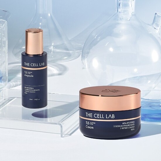 [더셀랩][엘라이브전용구성]TLE10 크림 50ml*1 + 앰플 50ml*1  