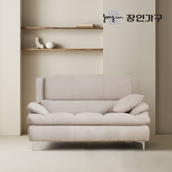 [장인가구](착불) 콤마 기능성 아쿠아 2인 패브릭 소파
