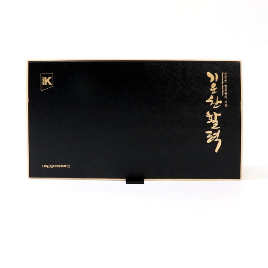 기운찬활력 2g 60포 상황 영지 차가 복합 버섯 분말