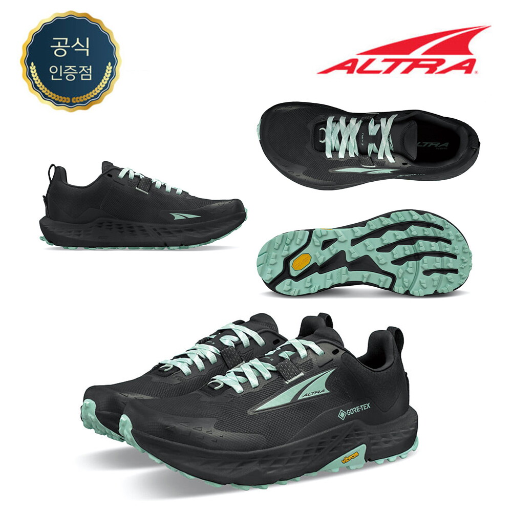알트라 25년 알트라 팀프5 GTX 여성 블랙 (사이즈 5mm 업 권장)