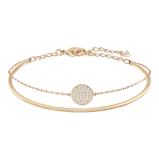 [스와로브스키][롯데면세점]SWAROVSKI 크리스탈 디스크 뱅글 팔찌