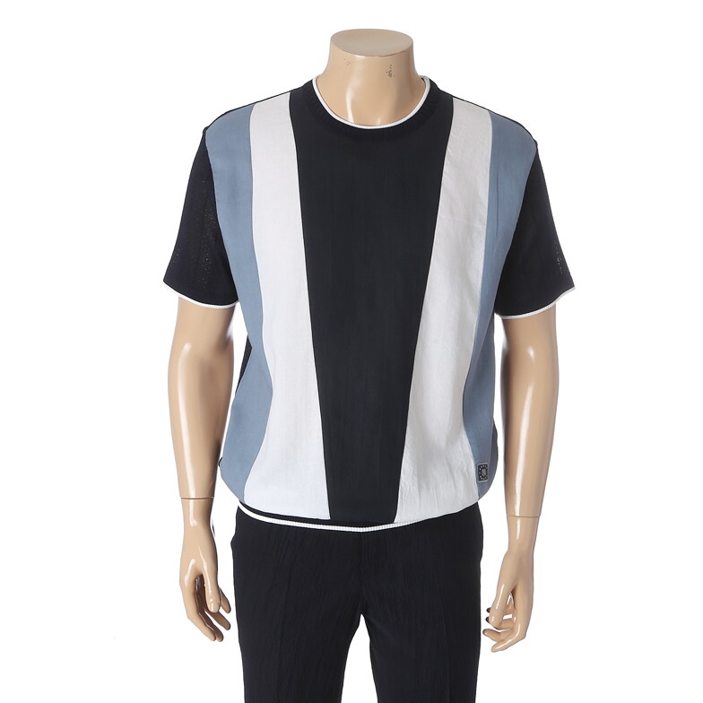 레드옥스 2021 S/S(레드옥스/롯데광복점)캐주얼 반팔 라운드 니트(R212SW965-NYB)