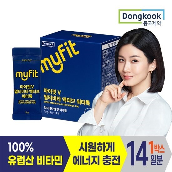 [동국제약][동국제약] 마이핏V 멀티비타 워터톡 5g 14포 (2주)