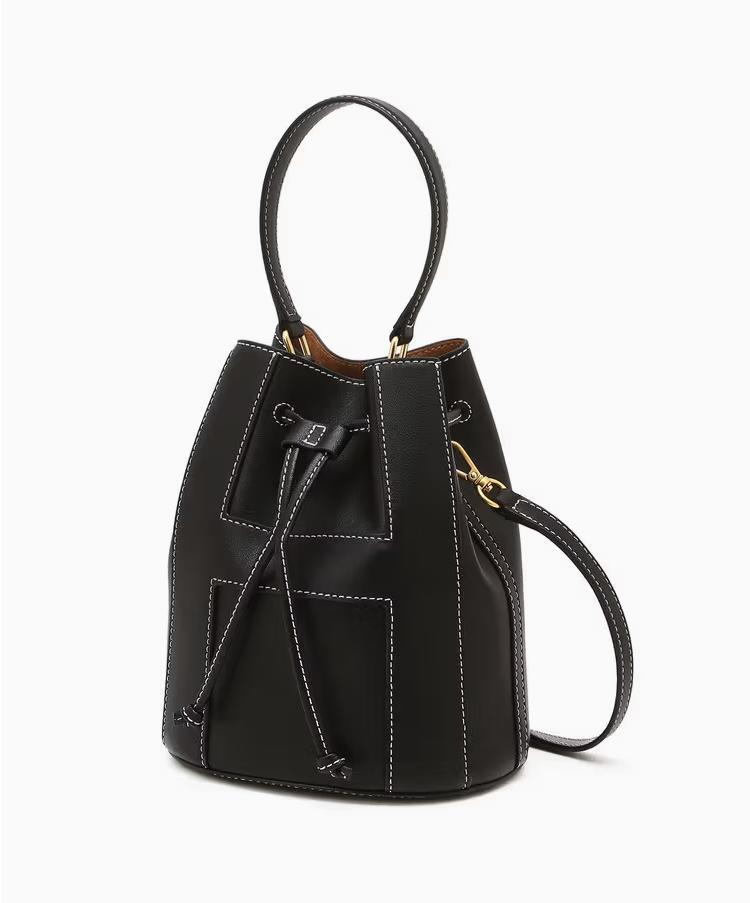 LF HAZZYS [AK분당점] [헤지스] [H-BAG]블랙 H패치 소가죽 미니 토트 크로스백 HIWA<b>75222</b>BK