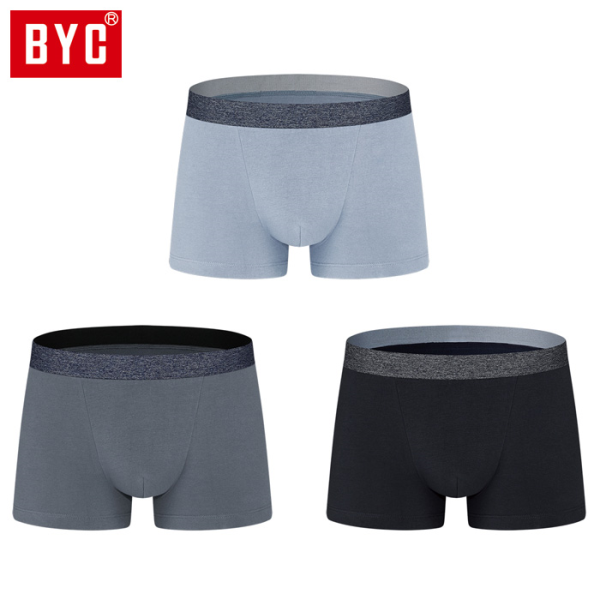 BYC [BYC][BYC] 남성 3매입 60수면 스판 드로즈 DOLO6007