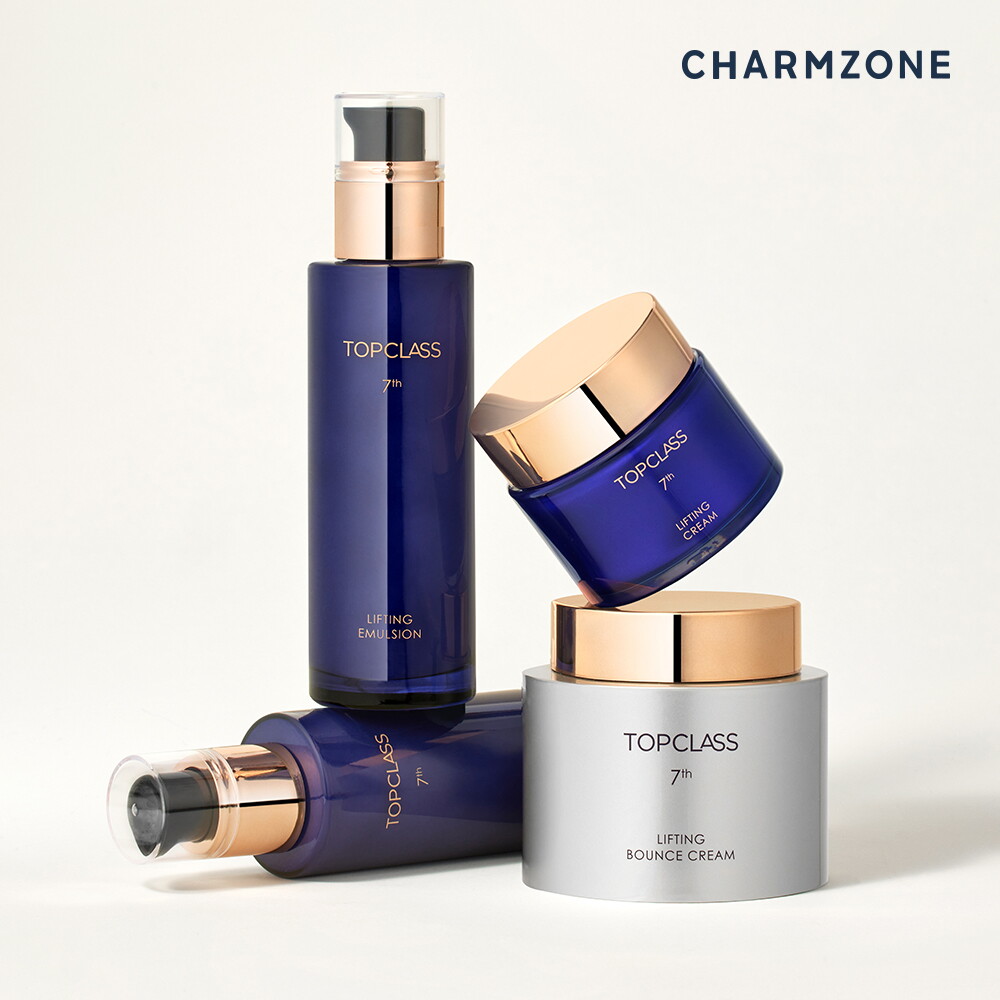 참존 [참존]탑클래스 7세대 리프팅 기초 세트 스킨/에멀젼/크림/앰플/ 영양 보습 환절기 피부관리 특가