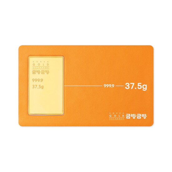 [한국금거래소]한국금거래소 금방금방 골드바 37.5g