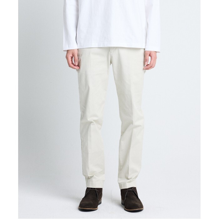 디엠스 [DIEMS][피치가공] 오피셔 치노 팬츠_아이보리 (테이퍼드핏)-DZAPU10754B