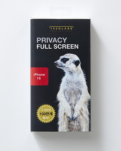 기타 테슬라앤코 테슬라102 프라이버시 풀스크린 아이폰 15