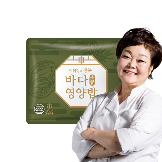 (주)우리식품 빅마마 이혜정의 수제 전복바다밥 20개(개당 120g)