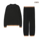 [우바](런칭가 159,000원) 메리노울100 상하의 니트 세트