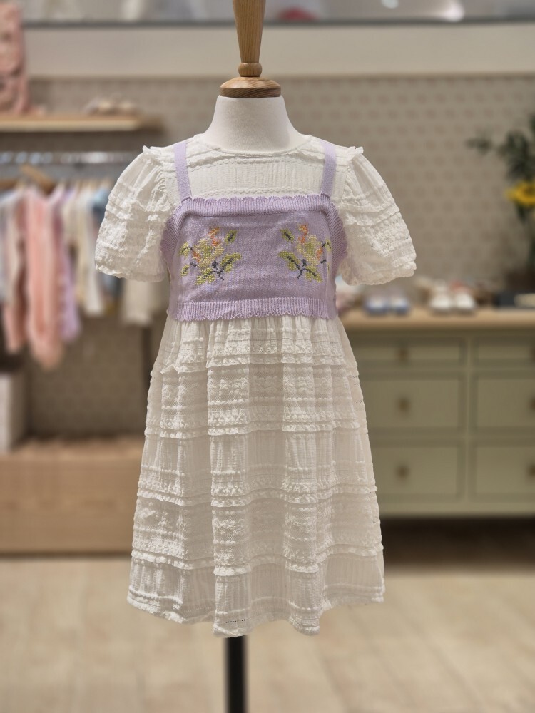 리틀그라운드(이월) (리틀그라운드)룰라비-썸머뷔스티에드레스(75312-400-01)