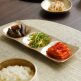 [놋담]방짜유기 유기접시 미니 삼절판