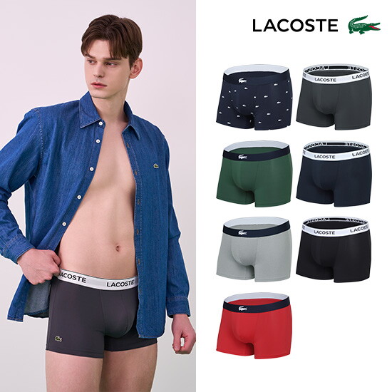 [라코스테]라코스테 LACOSTE 남성 시그니처로고 드로즈 7종
