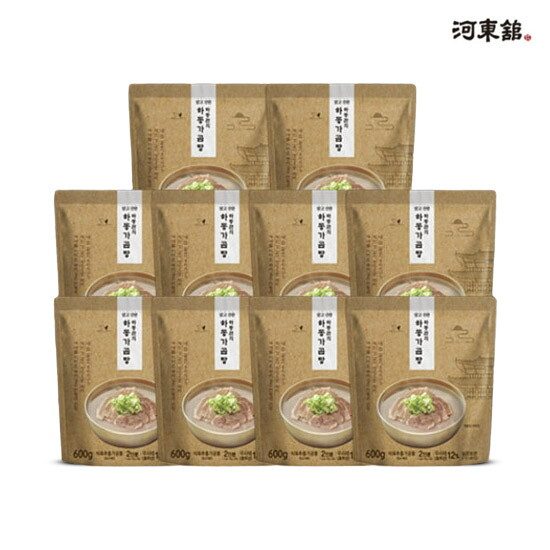 [하동관][빠른배송]맑고 진한 의 하동가곰탕 600gX10팩