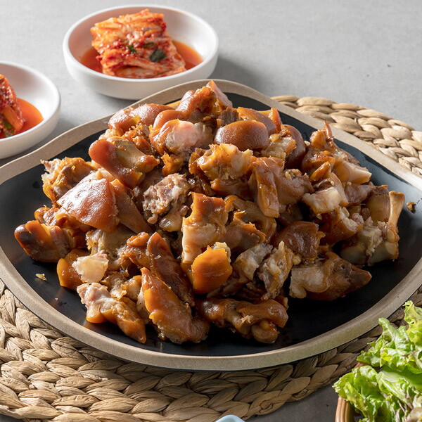 푸드맛남 푸짐 쫄깃 혼술 야식 미니족발 500g x 2팩
