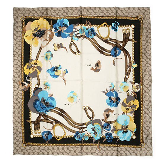 GUCCI 실크 플라워 스카프(508796 3G001 1069/1070/3775/7572)