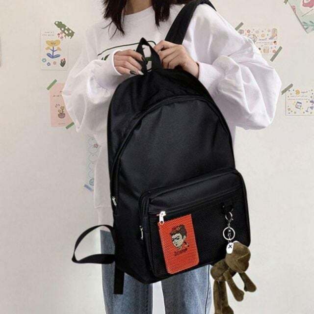 지오벤처스 대학생 학생 캐주얼 메쉬 포켓 필수템 가벼운 심플 패