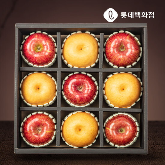 [장길영사과(백)](장길영사과)사과5과+배4과 총 9과 4kg 내외