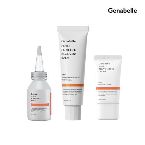 [제나벨][매니아구성] PDRN 3% 앰플+인리치드밤+PDRN 크림 20ml