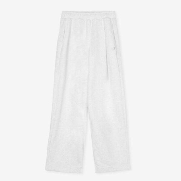 뉴발란스 [하프클럽/뉴발란스]뉴발란스 UNI 컬리지 원턱 와이드 팬츠 NBMLF41943-33 바지