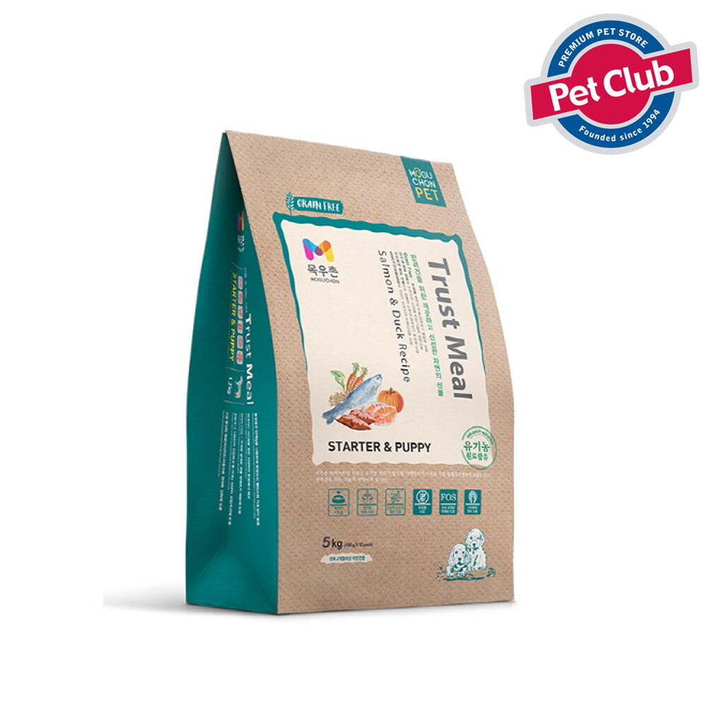 펫클럽 목우촌 트러스트밀 성장기 강아지 사료 5kg