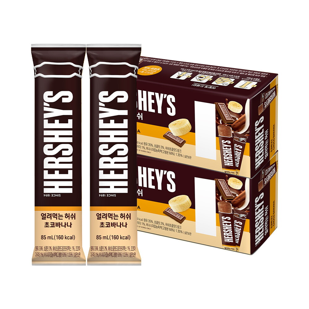 매일유업 [매일]얼려먹는 아이스크림 허쉬 초코바나나 85ml 12개입