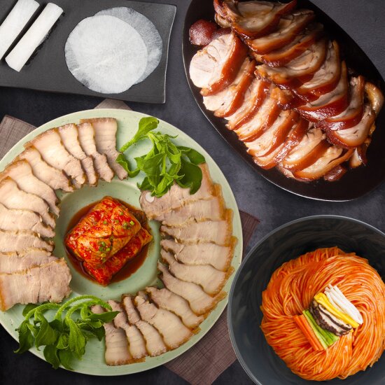 집에서 간편하게 즐기는 오향 족발/보쌈 4~6인 세트