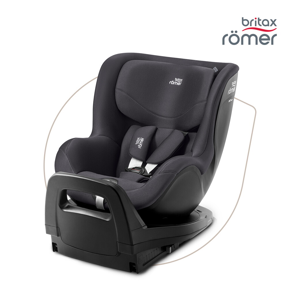 브라이텍스 브라이텍스 브라이텍스 듀얼픽스 프로 아이사이즈 딥그레이 신생아 유아 아기 회전형 카시트 ISOFIX