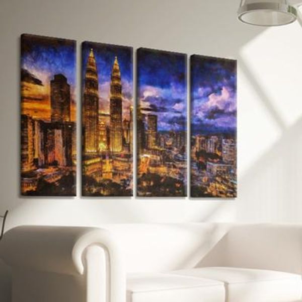 교보문고 꾸밈 px109-쿠알라룸푸르 페트로나스 트윈 타워 대형노프레임세트