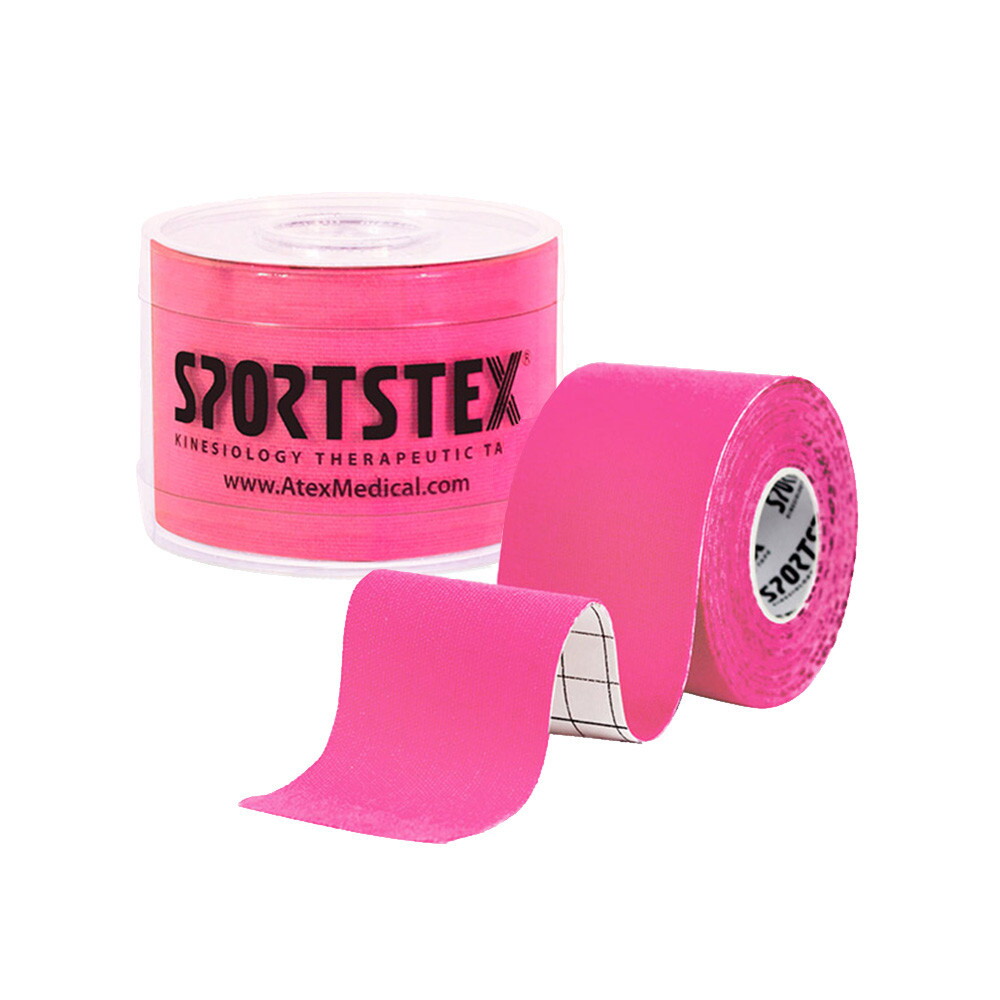 아텍스 아텍스 스포츠텍스 A-250 핑크 5cm x 5m 근육 테이프 어깨 허리 무릎 발목 손목 손가락 스포츠 테이핑