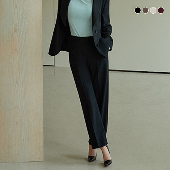 엘루아 (런칭가 29900원) 울블렌디드 타임리스 팬츠