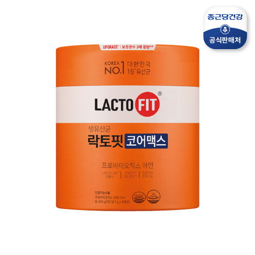 종근당건강 [종근당건강][종근당건강]락토핏 코어맥스 6개월분 (1통 180포)_638040