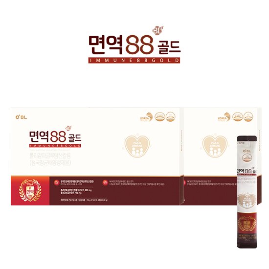 [112포] 면역88골드 2박스 (15g*14포*4개입*2박스)