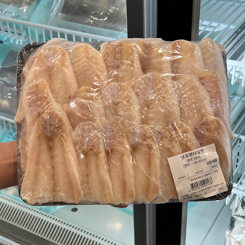 글로벌푸드 트레이더스 냉동 명태포 1.2kg