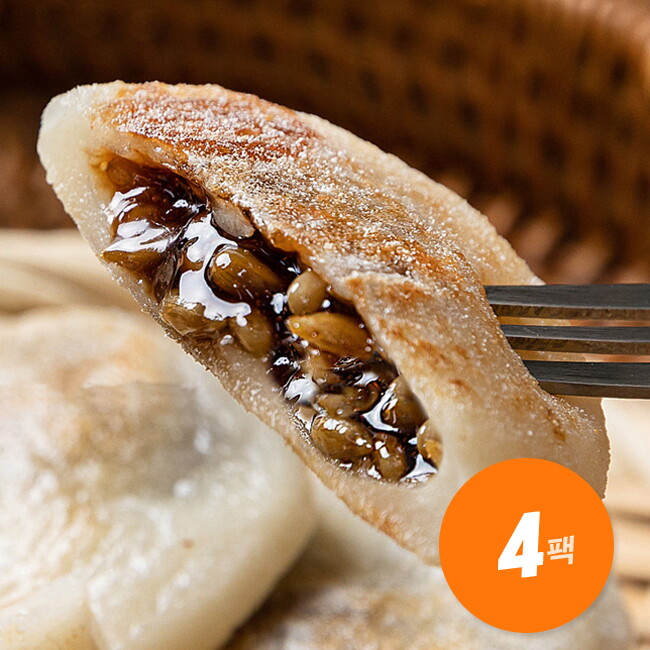 푸드앤플랜 푸드앤플랜 찹쌀 씨앗호떡 해바라기씨 4팩(20개)