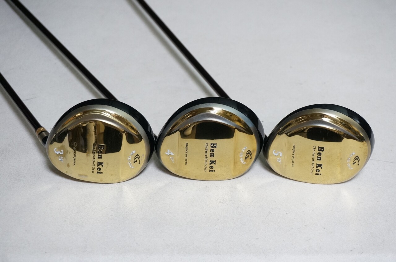 BEN KEI 벤케이 중고 여성 벤케이 BEN KEI 고반발 3번, 4번, 5번 우드 벤케이 골프 코리아 정품.