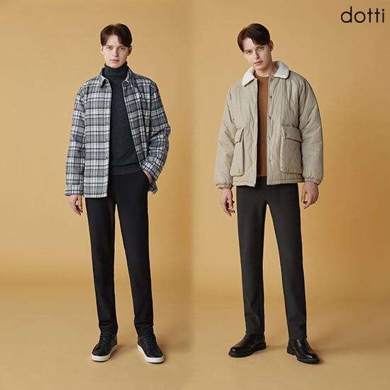[도티]24FW 남성 시그니처 웜 기모팬츠 2종(PGSM)