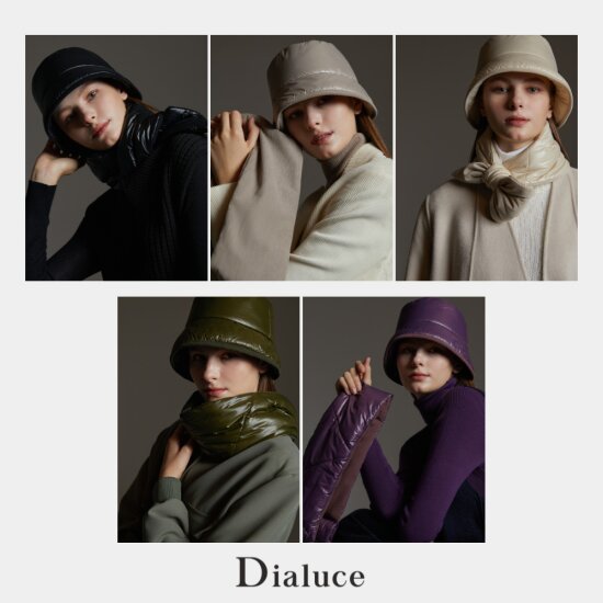[론칭가 59900원][Dialuce] 디아루체 패딩모자+패딩머플러