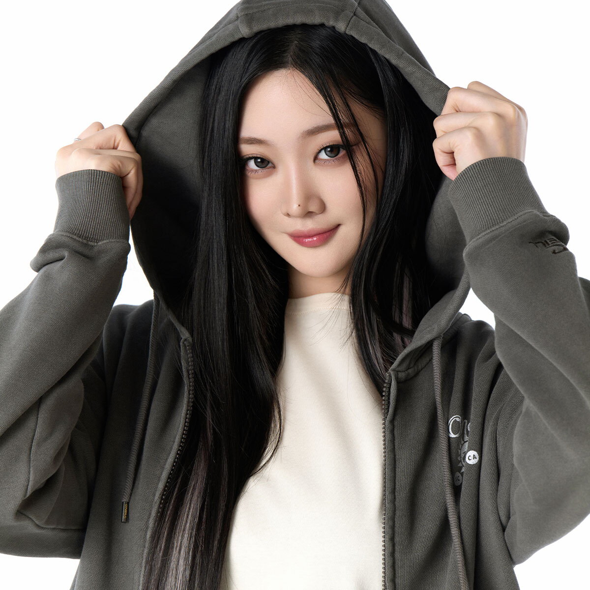 오닐아웃도어 25년 여성 가을 리안 여성 후디 점퍼OWJUO7153-505-IGD