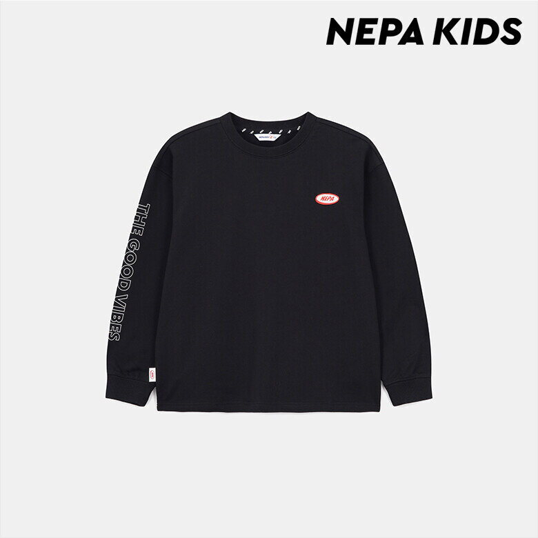 NEPA(주) 네파키즈 [네파키즈](키즈)LTT 그래픽 굿 바이브 맨투맨_KLC5325_C01