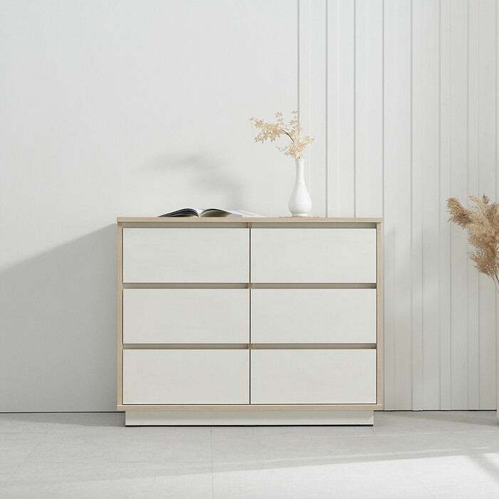 트리플 트리플 안방tv다이 3단서랍장 100cm T455